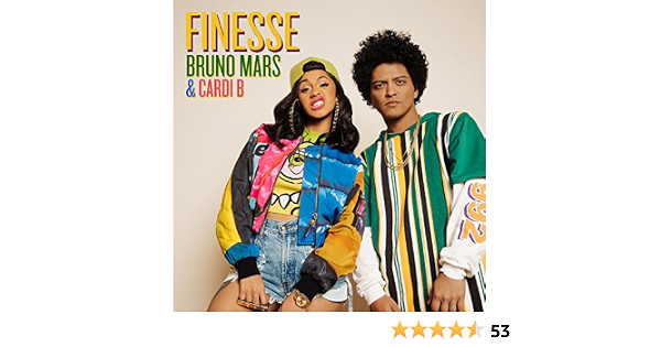 Finesse Feat Cardi B Remix By Bruno Mars On Amazon Music Amazon Com