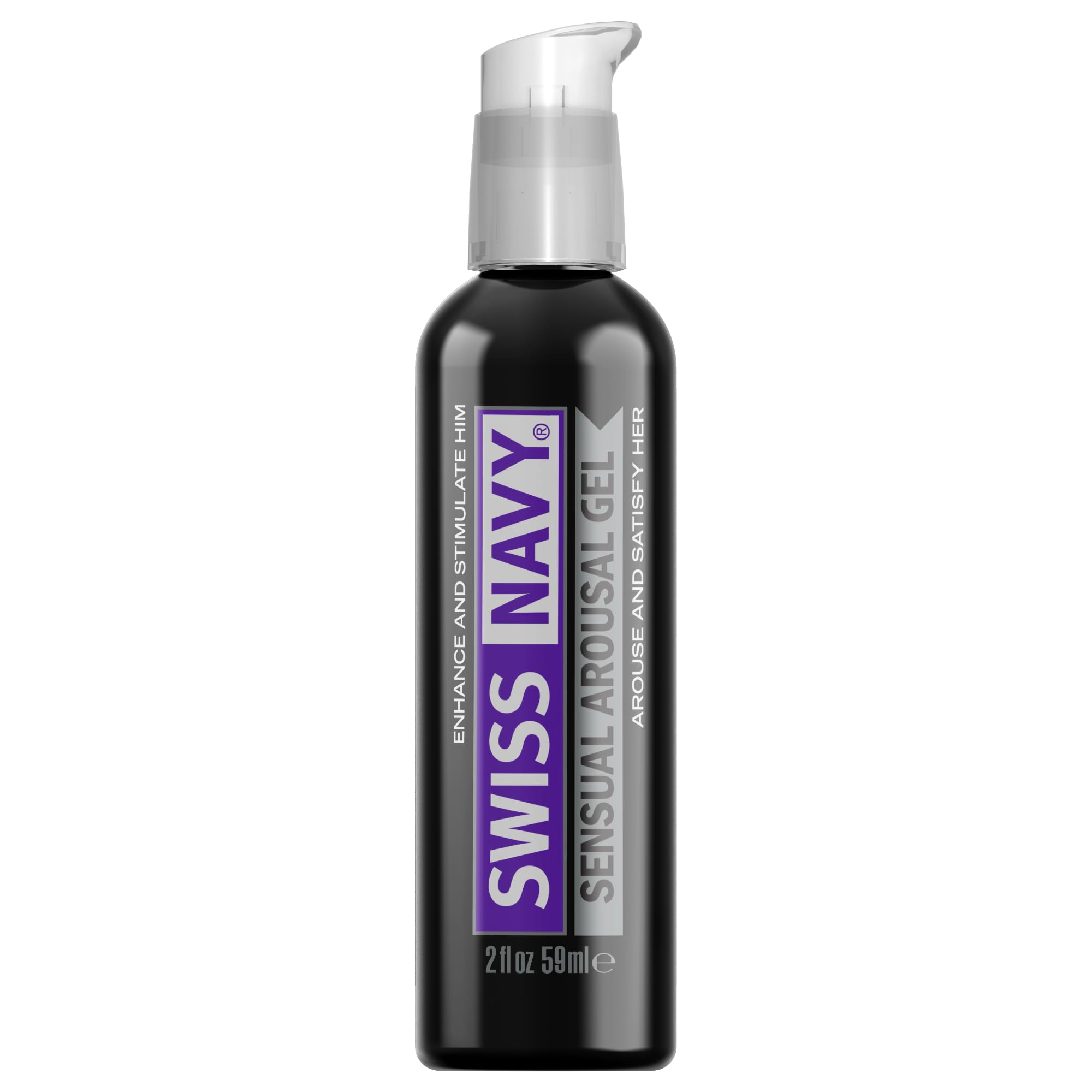 Swiss Navy Md Science Sensual Arousal Lubricant, Black, 2 Oz