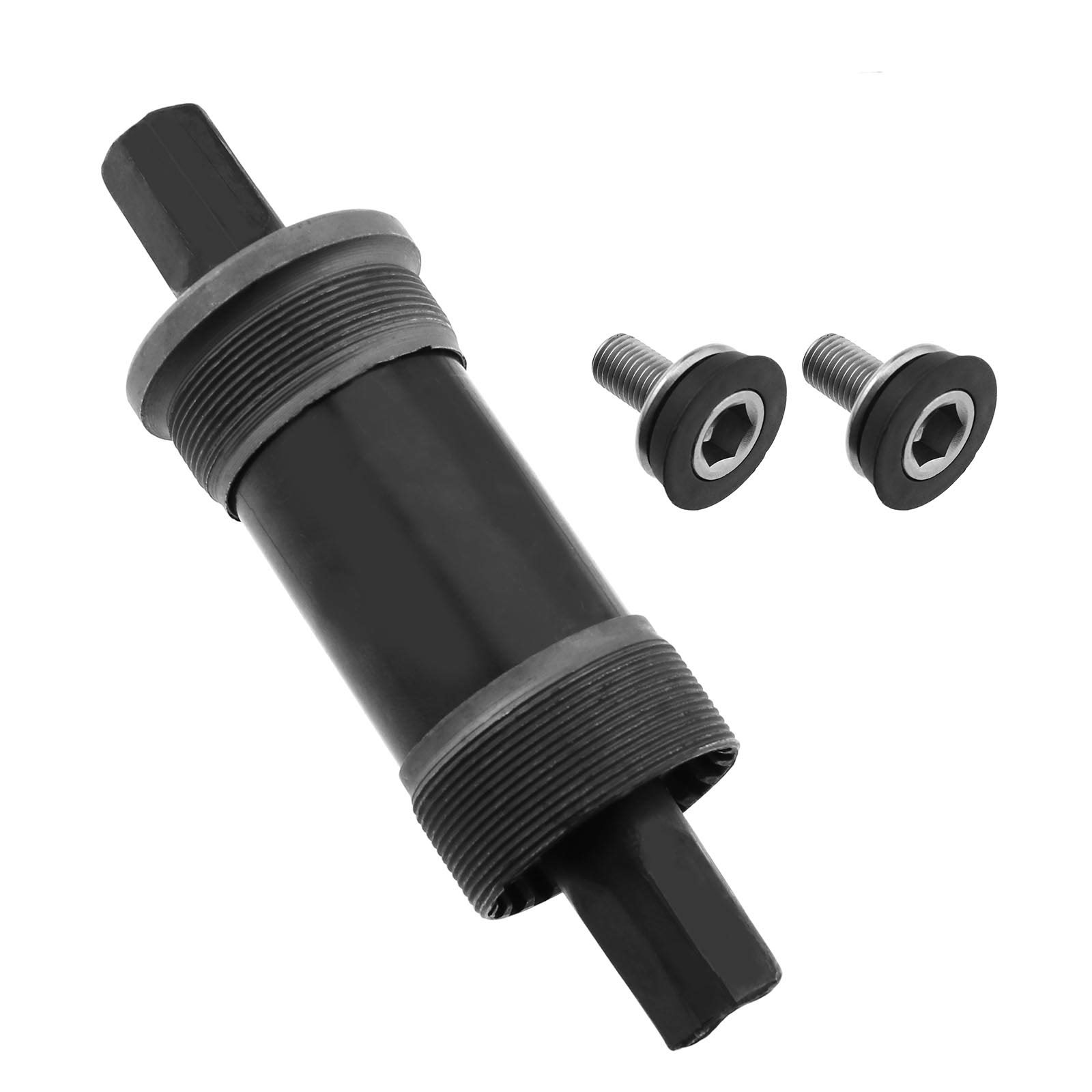 Create idea Square Cartridge Taper Bottom Bracket Bike Bicycle Axle Sealed Black Mountain Bike 68x113mm