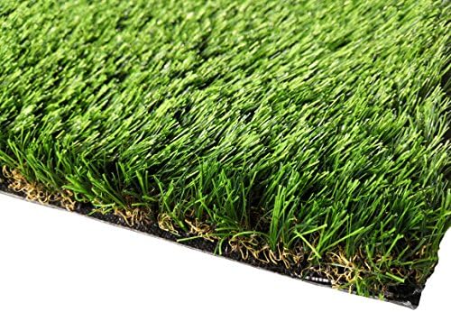 PZG Commerical Artificial Grass Patch w/ Drainage Holes & Rubber Backing | Extra-Heavy & Durable Turf | Lead-Free Fake Grass for Dogs or Outdoor Decor | Total Wt. - 94 oz & Face Wt. 62 oz