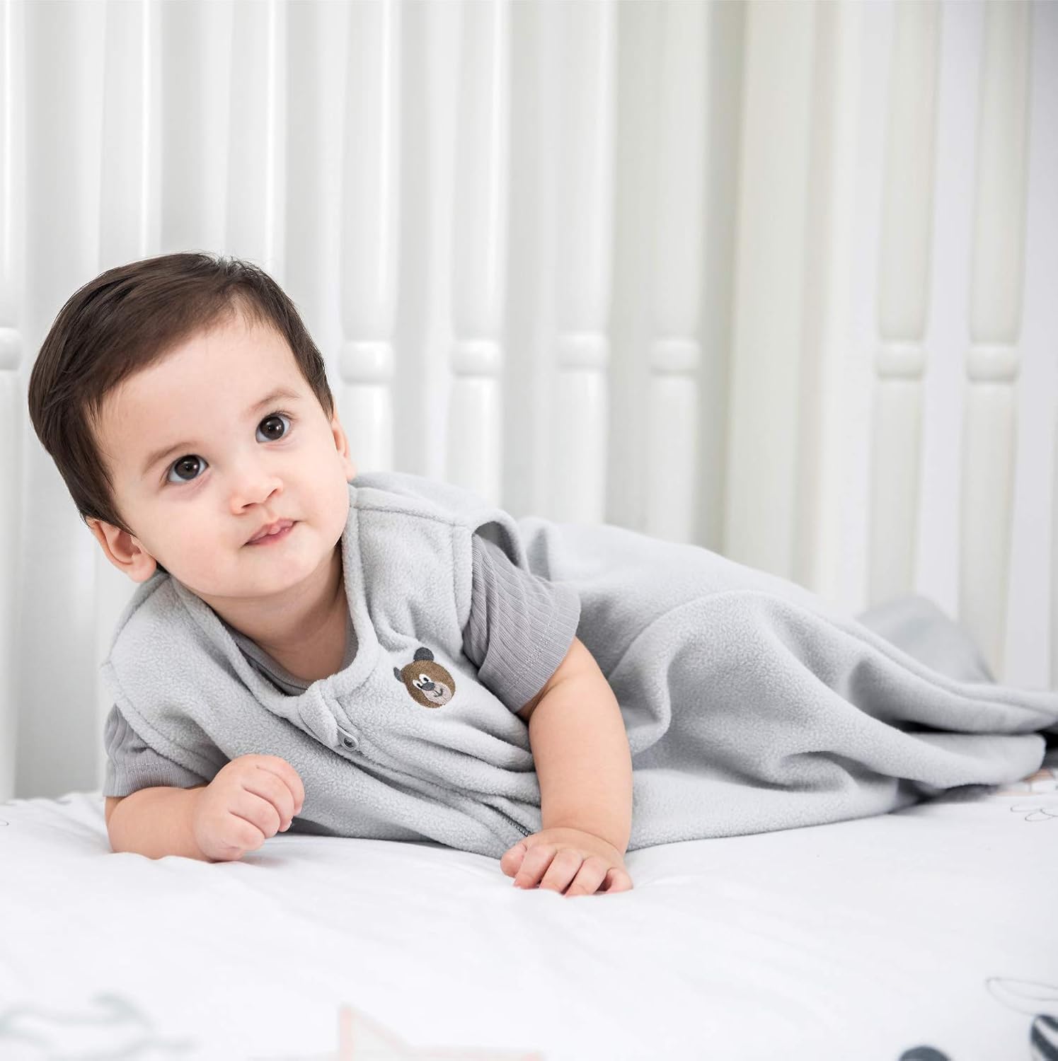 BEDSURE Sleep Sack 0-24 Months with Micro-Fleece, Baby Wearable Blanket: Clothing