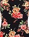 Luna Flower Women's Stylish Floral Print Racer Back Bodycon Short Dresses