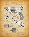 Original Colt Pistols Patent Art Prints - Set of Four Photos (8x10) Unframed Gun Pictures for Wall - Makes a Great Man Cave Gun Poster Decor - Gift Under $20 for Gun Owners and Firearms Enthusiasts