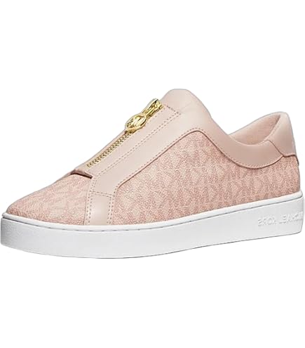 Amazon.com | Michael Kors Women's Sami Zip Trainer, Ballet, 5