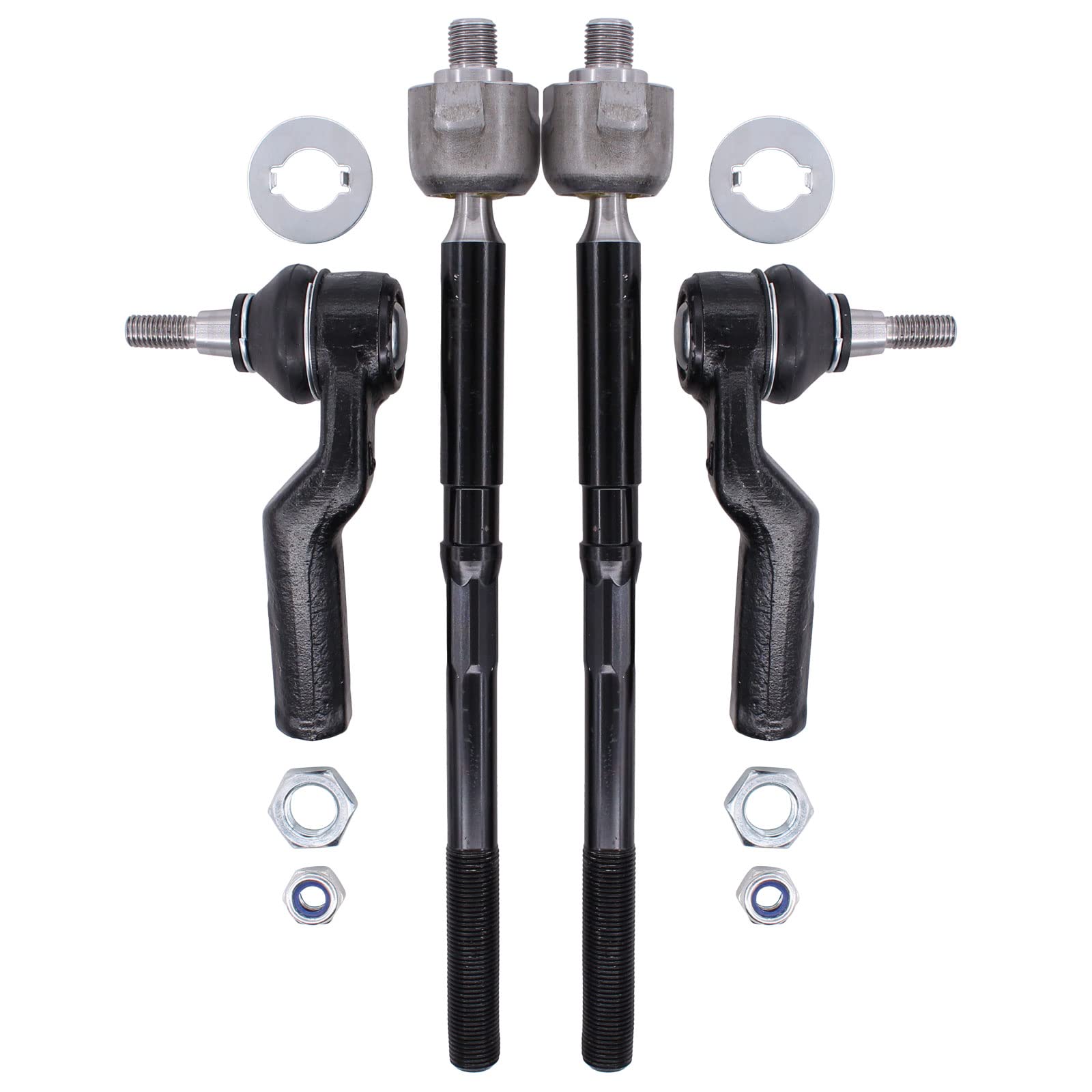 Photo 1 of NewYall Inner and Outer Front Left Right Steering Tie Rod End Set For Ford C-Max Escape 2013-2018 Focus 2012-2018 Transit Connect 2014-2018