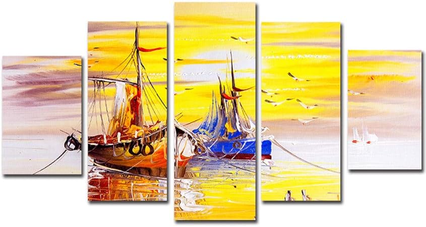5 Cuadros en Lienzo Póster de Lienzo, decoración del hogar, 5 Piezas