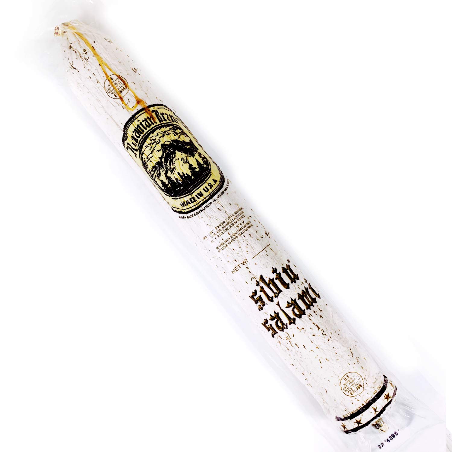 Romanian Brand Sibiu Salami Dry Aged Pork Sausage 1 9 Lb Amazon Com Grocery Gourmet Food