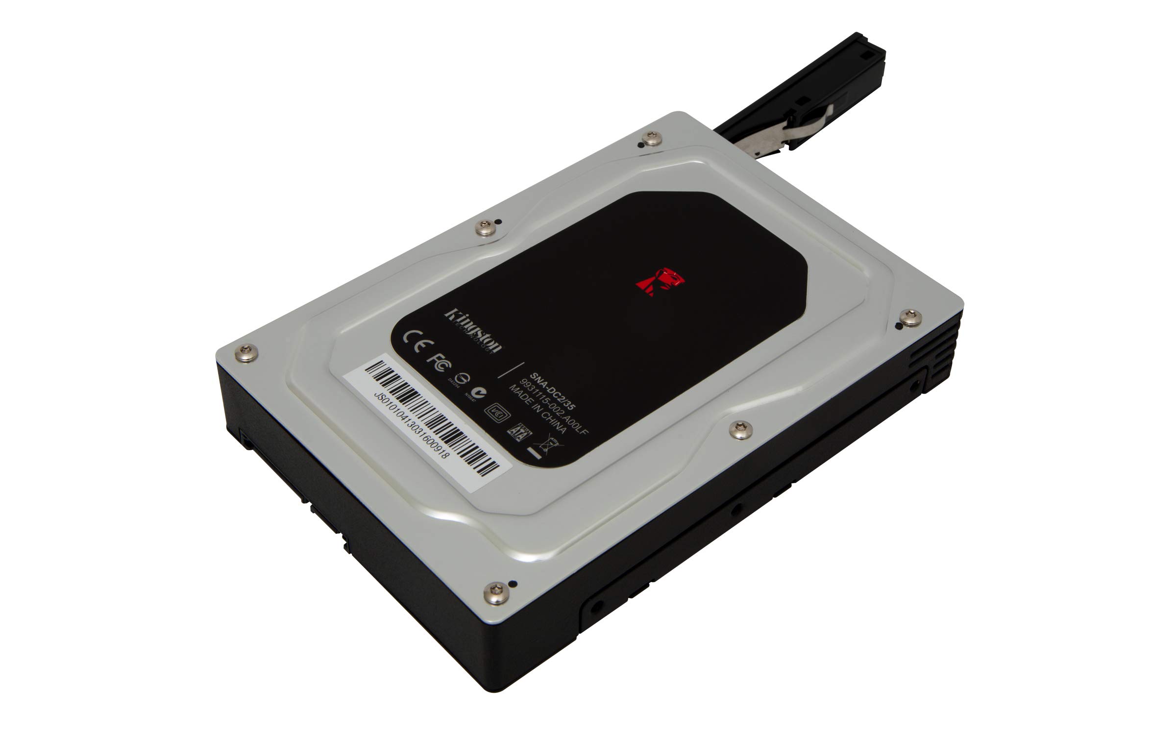 Kingston SNA-DC2/35 SATA Drive Carrier, 2.5-3.5 Inch, Black
