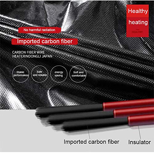 HEcSHENG Beheizte Weste USB elektrische Heizung Smart Thermostat Heizung 3 Stufen Einstellbare Temperatur Zone 8 Fieber… – Bild 6