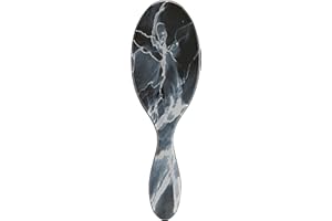 Wet Brush Original Detangler Brush - Metallic Marble, Onyx - All Hair Types - Ultra-Soft IntelliFlex Bristles Glide Through Tangles with Ease - Pain-Free Comb for Men, Women, Boys and Girls