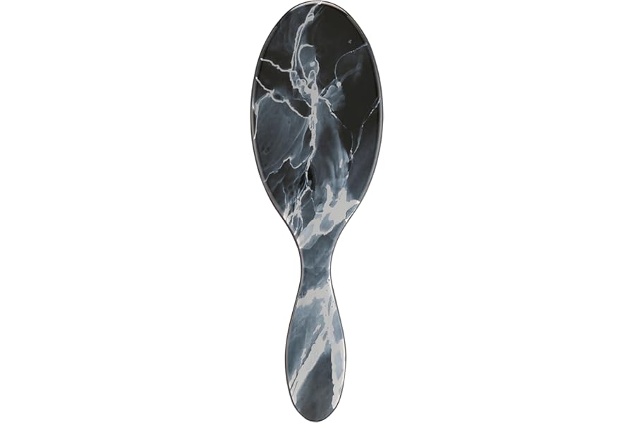 Wet Brush Original Detangler Brush – Metallic Marble, Onyx – All Hair Types – Ultra-Soft IntelliFlex Bristles Glide Through Tangles with Ease – Pain-Free Comb for Men, Women, Boys and Girls