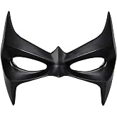 Voyiparty Bat Eye Mask, Black Halloween Adult Costume, Party Character Makeup for Dance Party Cosplay Props, Standard Size