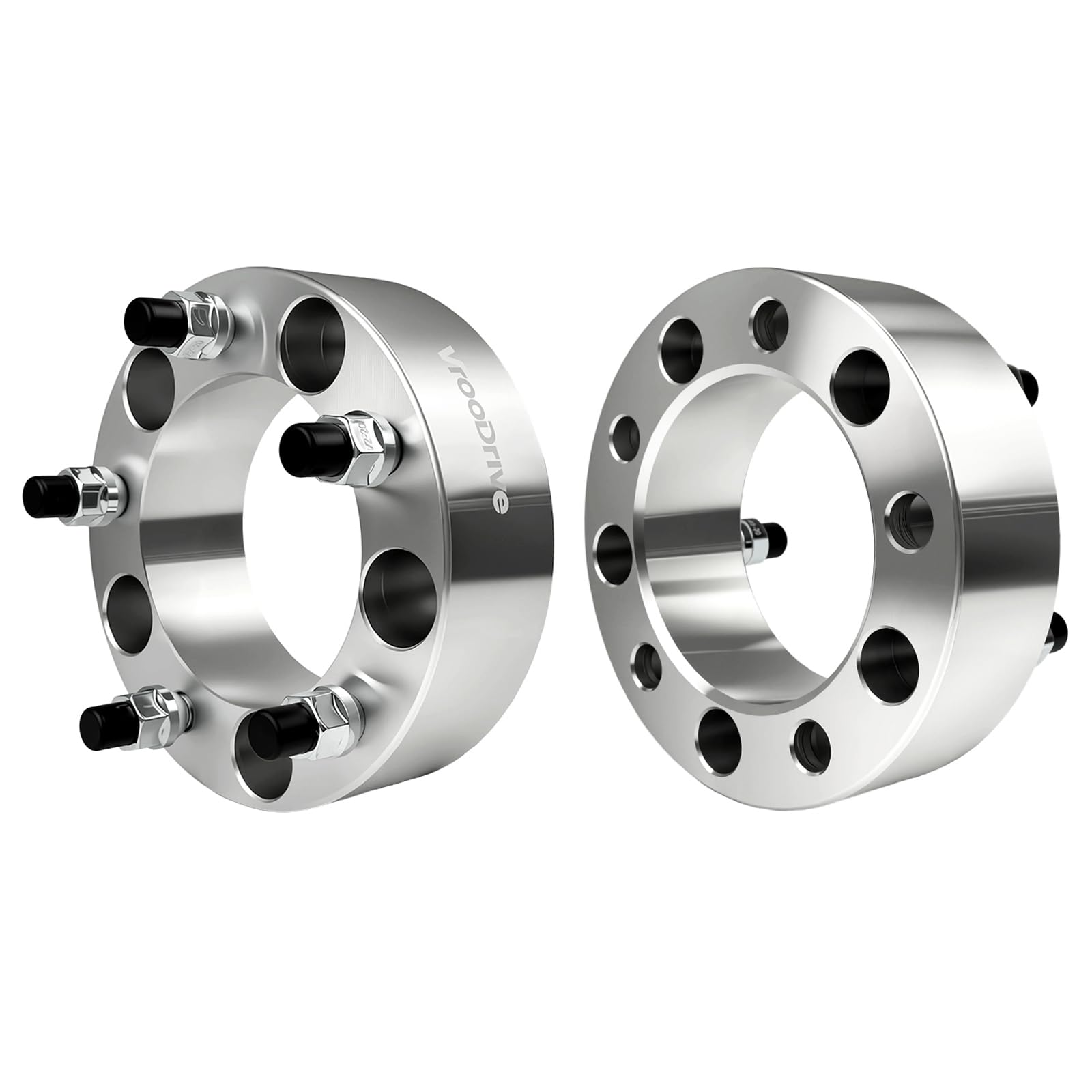Photo 1 of VrooDrive 5x5.5 to 5x5.5 2" Wheel Spacers For Ram 1500 Van Ramcharger For F-150 F-100 Bronco E-100 E-150 Econoline For Jeep CJ3 CJ5 CJ6 CJ7 Scrambler For Sidekick Vitara | Wheel Spacers Adapters 2PC