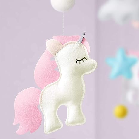 unicorn mobile for crib