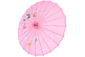 JapanBargain, Japanese Parasol Asian Chinese Nylon Umbrella Parasol for Photography Cosplay Costumes Wedding Party Home Decoration Adult Size, 32 inch