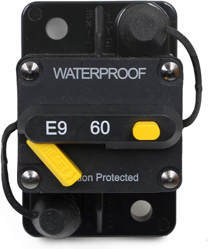 48V DC Kinbelle Marine Circuit Breaker 40Amp for Boat Trolling with