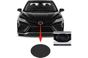 FDAIUN for 2018-2024 Toyota Camry Car Emblem Protection Film 8.5MIL TPU Blacked Logo Protection Accessories