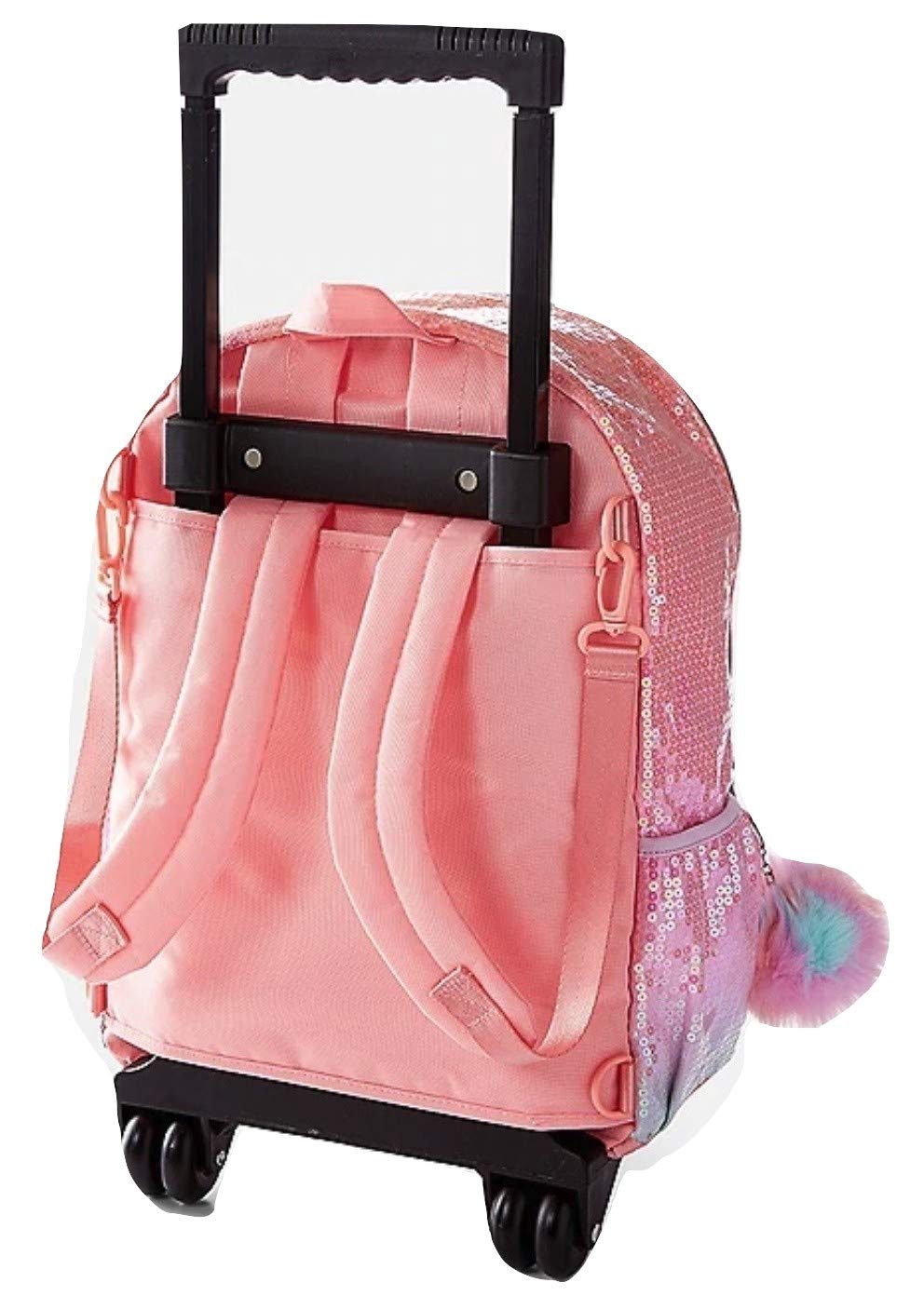 rolling backpack light up wheels