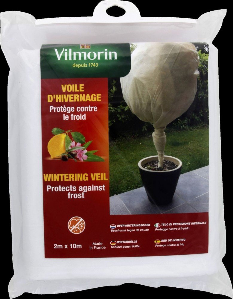 Vilmorin Winter Net Curtain 2 m x 10 m White