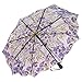 Galleria-Van Gogh Irises Auto-Open/Close Large Portable Rain Folding Umbrella