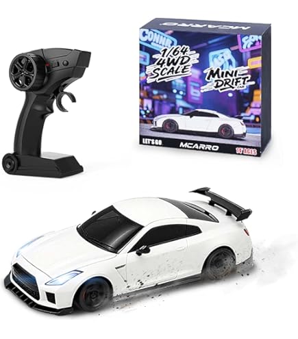Amazon.com: FLYCOLOR Turbo Racing C62 1:76 Scale Drift RC Car with