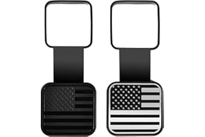 AUTOXBERT Trailer Hitch Cover Dust-Proof Hook Plug Tow Accessories Insert Receiver Tube Class 3 4 5 Cap Fit for 2'' Inch Hitch Receiver