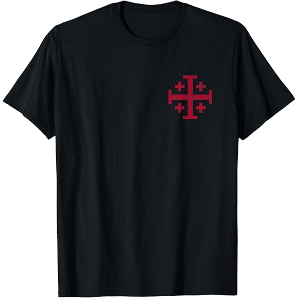 Amazon.com: Deus Vult Jerusalem Cross Order of the Holy Sepulchre