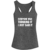 FANNOO Workout Tank Tops for Women-Womens Funny Saying Fitness Gym Sarcastic Racerback Sleeveless Shirts