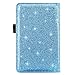 Menesia Glitter Server Book Organizer for Waitress,Blue Green Waiter Serving Book,Waitstaff Server Order Pads,Guest Checks Books Holder for Restaurant Fit Server Apron