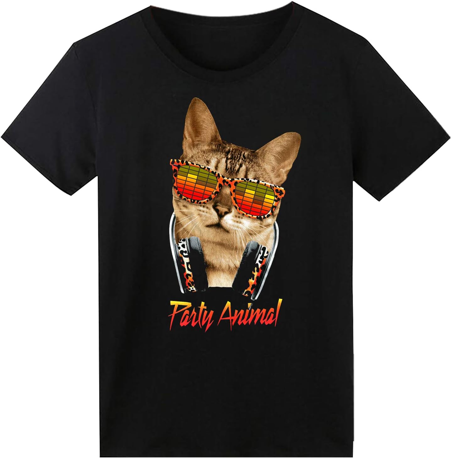 LED T Shirt Sound Activated Glow Shirts Light up Equalizer Clothes for Party