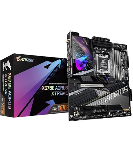 Placa Mãe Gigabyte X870E AORUS MASTER WIFI 7 (AM5/4xDDR5/HDMI