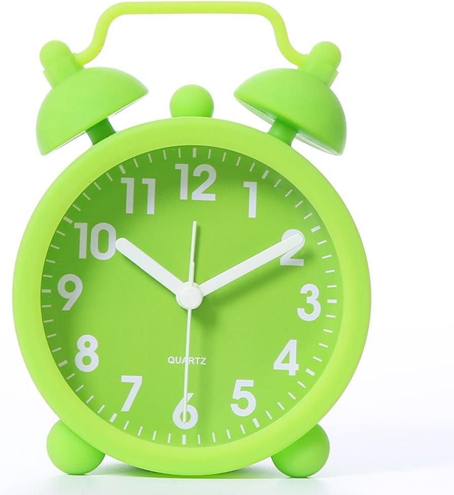 Max Home Creative Silent Silicone Small Alarm Clock Fashion Slippery