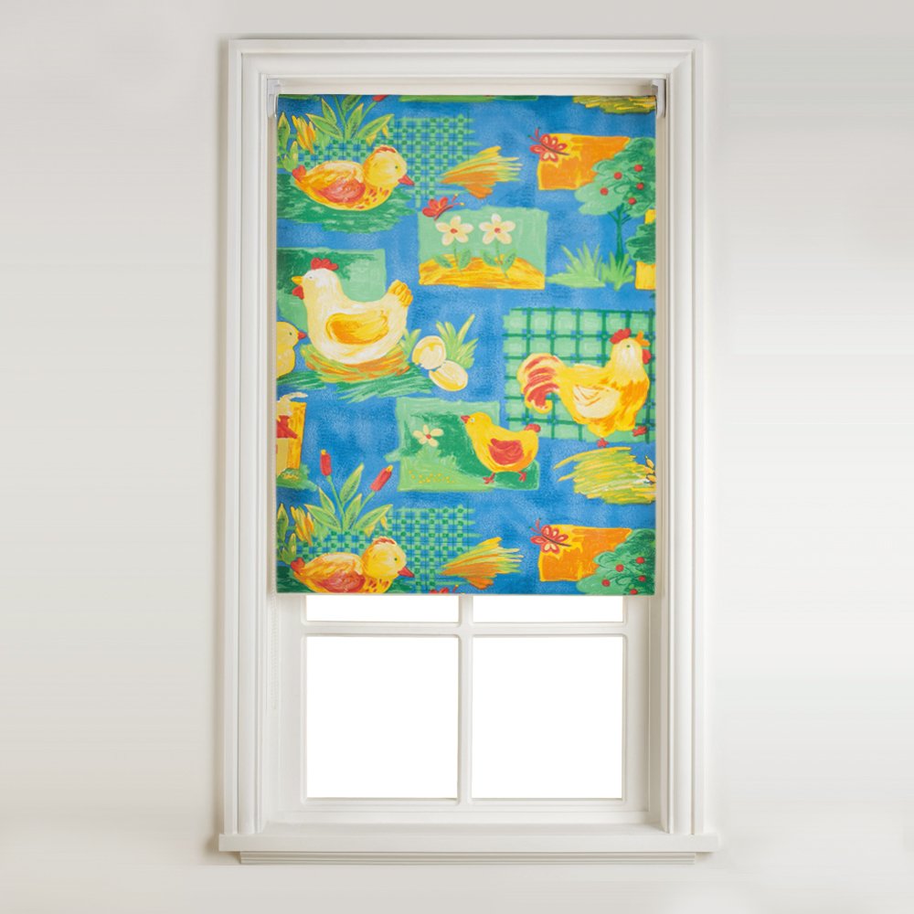 Sunflex Farm Animal Design Fabric Roller Blind 180cm x 160cm Quality