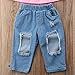 ViWorld Toddler Baby Girls Short Set Kid Off Shoulder Tops Denim Pants Jeans 3PCS Outfits Set (Pink, 80(1-2Years))