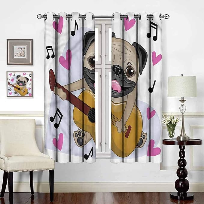 Amazon.com: Becanbe W 55" x L 102",Blackout Curtains,Blackout Curtains