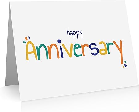 Happy Anniversary Cards Wedding Anniversary Cards With Envelopes 12 Amazon Co Uk Kitchen Home