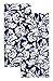 Yourtablecloth Kitchen Gift Set-1 Kitchen Apron, An Oven Mitt & A Pot Holder-2 Kitchen Dish Towels or Tea Towels-Ideal Cooking Gifts or Gift Ideas for Chefs-Suitable for Men & Women-Nautical Blue