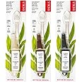 RADIUS Toothbrush Source Floss Brush BPA Free & ADA Accepted Improve Gum Health & Reduce Gum Issues - Super Soft - Cornstarch/Wood/Money - Pack of 3
