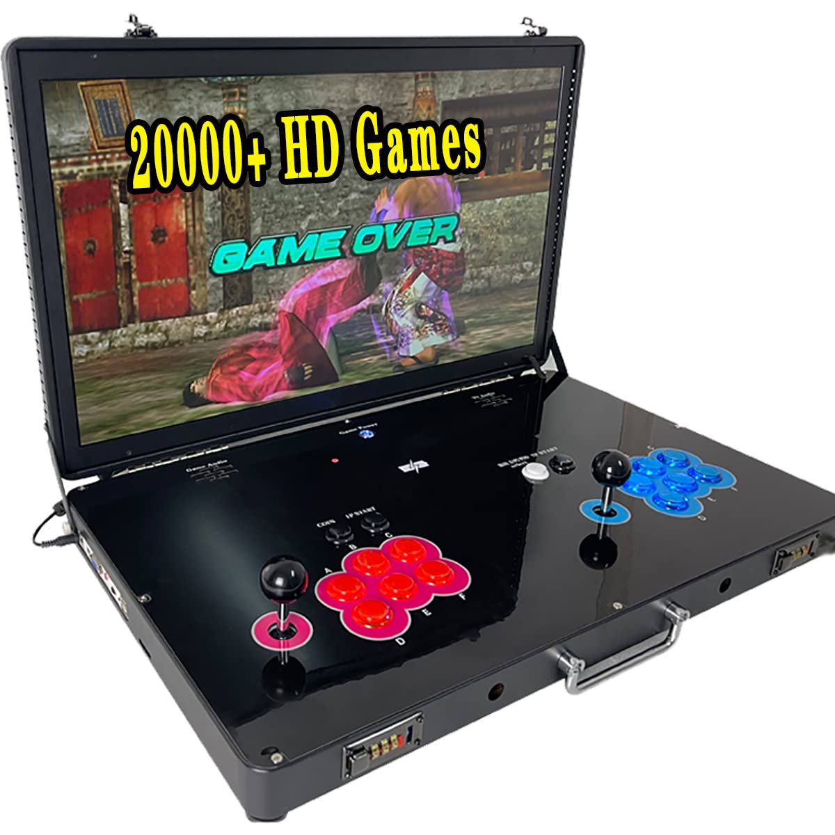 Legends Ultimate Arcade, Full Size Game Machine, Home Arcade, Classic Retro Video Games, 20000+ Arcade and Console Games, Action Fighting Puzzle Sports & More, WiFi, HDMI,Download Game