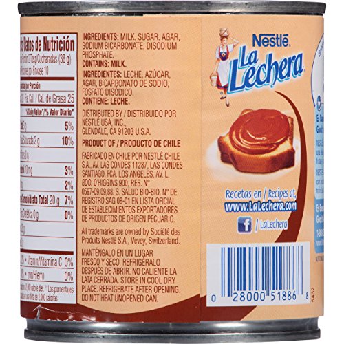 La Lechera Dulce De Leche Caramel Cajeta, 13.4 Ounce