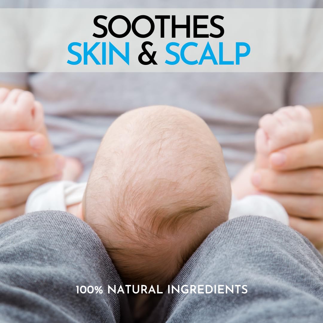 Baby Wash and Shampoo | Organic Baby Soap Bar | HYPOALLERGENIC Bath Soap Sensitive Skin | Relaxing Lavender Oil & Oatmeal | Fragrance-Free | Plastic Free | No SLS | Vegan | 2 Bars