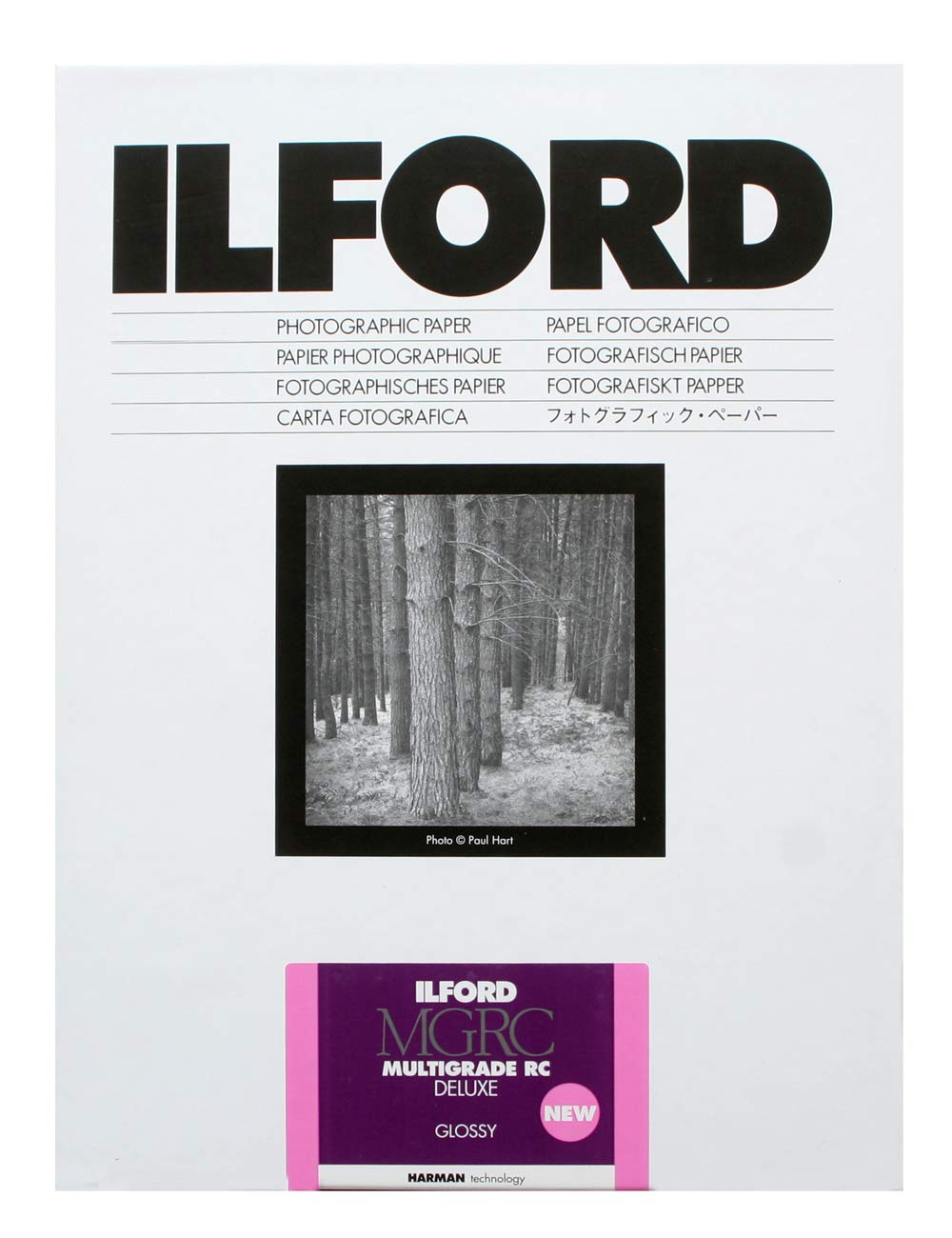 Ilford MGRC 5th Generation Deluxe Gloss 8x10" (20.3x25.4cm) 100 Sheets