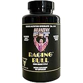Healthy 'N Fit Raging Bull Mega Orchic - 120 Capsules (40 Day Supply) Premium Raw Orchic Glandular, Increase T Naturally