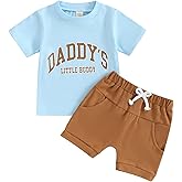 Kupretty Baby Boy Clothes Toddler Summer Outfit Short Sleeve T-Shirt Tee Tops + Shorts 6 12 18 24 Months 2T 3T Clothing Set