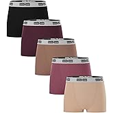 BAMBOO COOL Womens Bamboo Boxer Briefs Underwear Soft Stretch Boy Shorts Panties for Women