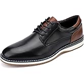 Meijiana Men's Oxfords Casual Dress Shoes Leather Lace Up Shoes for Men Business Oxford Shoes
