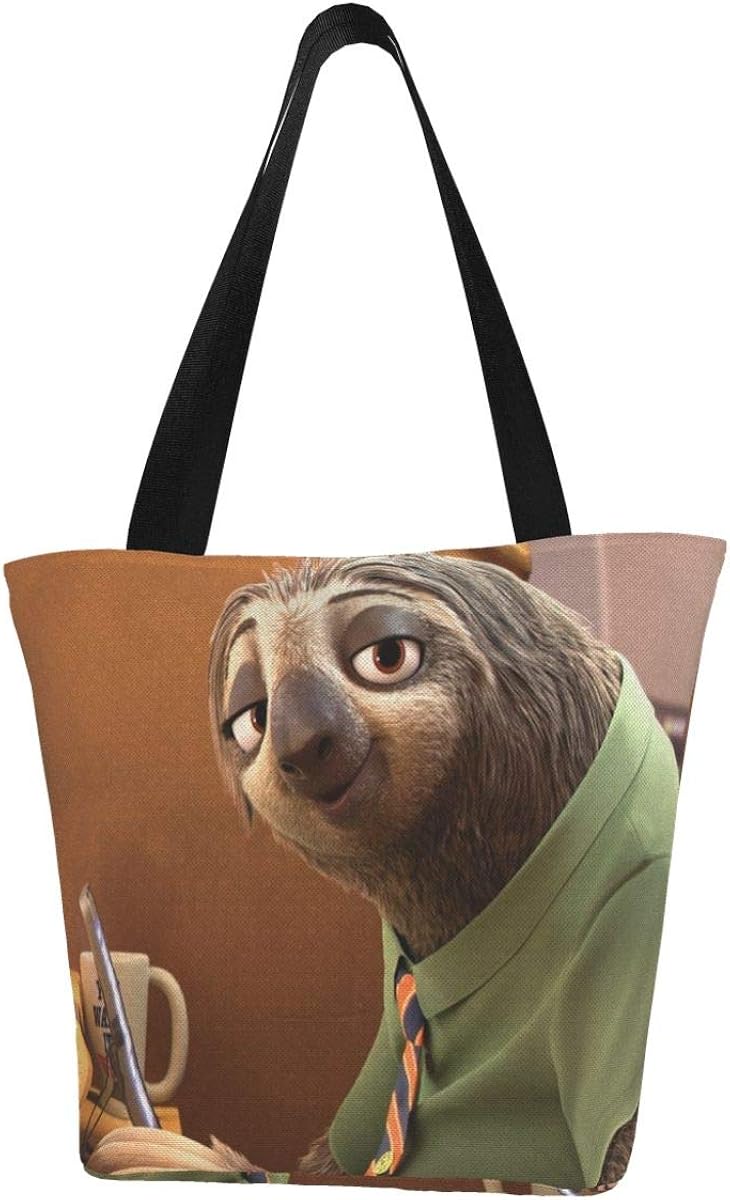 Zootopia Tote Bag for Women Reusable Multipurpose light
