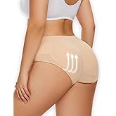 Zimi Collection Butt Lifter Panties Underwear for Women with Removable Pads Seamless Booty Pads Hip Enhancer Panty