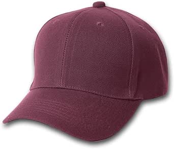 baseball cap maroon