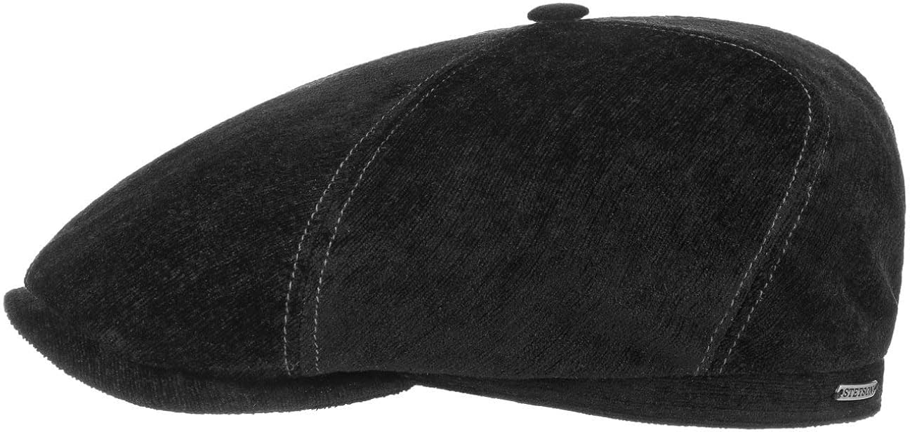 velvet flat cap